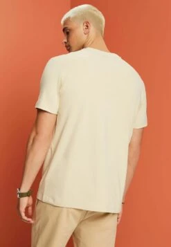 ESPRIT Mit Logo - T-Shirt Print - Beige -ESPRIT Winkel 6101798a258c4af3b28fd2e0536d5b7c