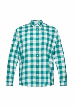 Edc By Esprit Regular Fit - Overhemd - Emerald Green -ESPRIT Winkel 62aa492023aa4413bd45152f321b7fea