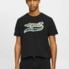ESPRIT Mit Retro-Logo - T-Shirt Print - Black