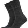 ESPRIT Basic Easy 2-Pack Uni - Sokken - Anthra.Mel (3080)