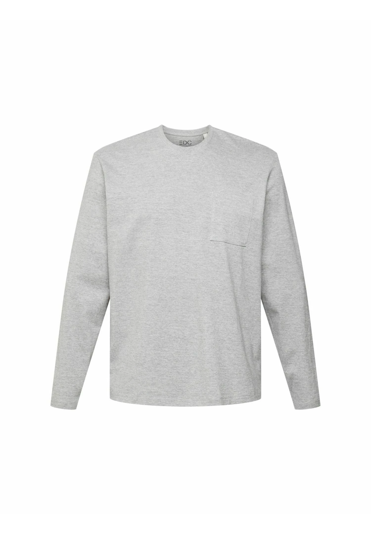 Edc By Esprit Longsleeve - Medium Grey 6 Edc By Esprit Longsleeve - Medium Grey - Afbeelding 6