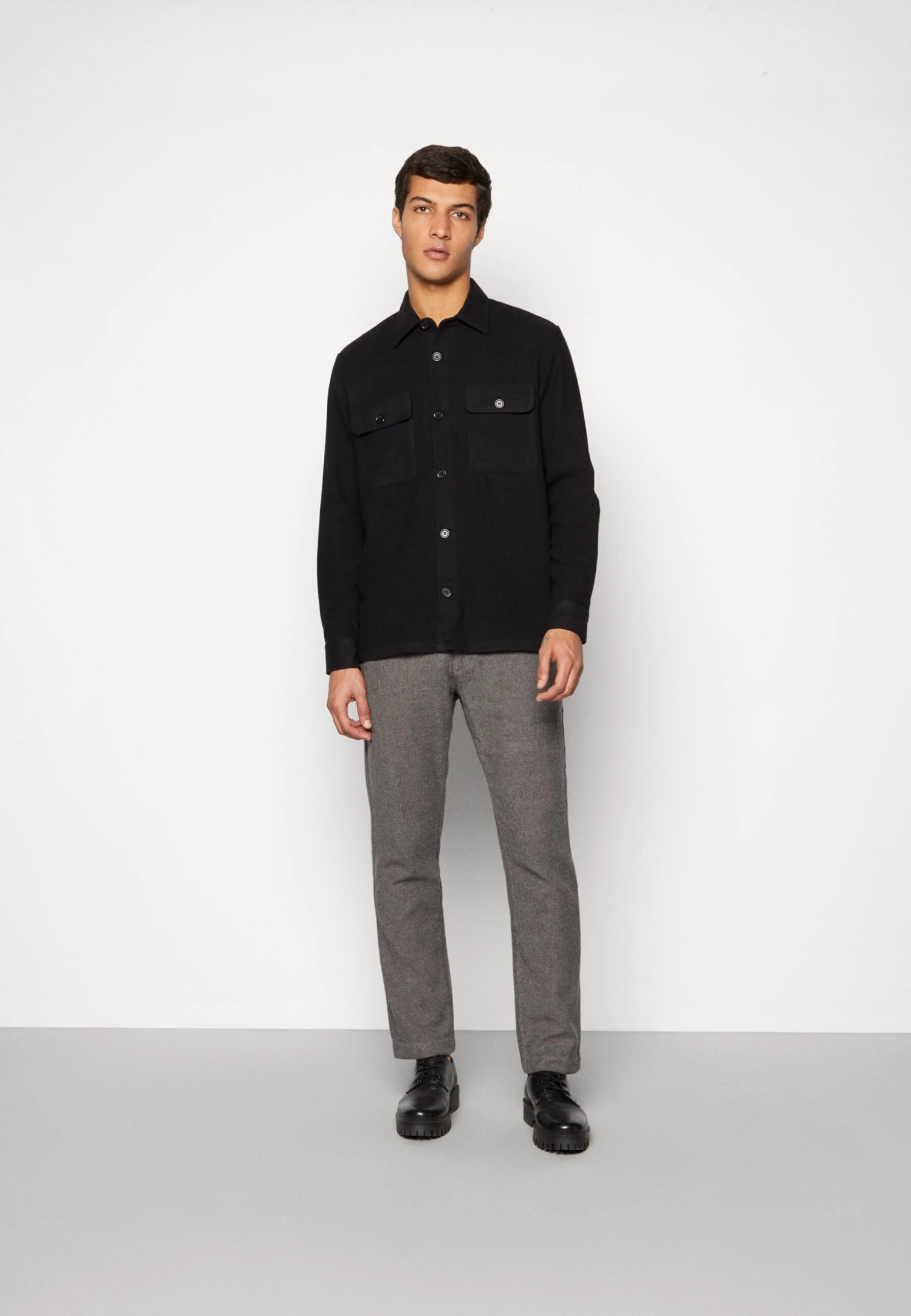 ESPRIT Sus F Brushed H - Chino - Grey 2 ESPRIT Sus F Brushed H - Chino - Grey - Afbeelding 2