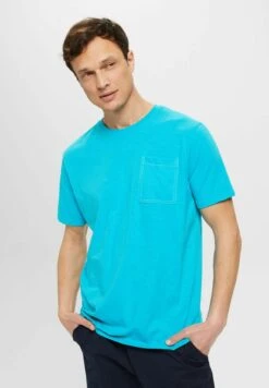 ESPRIT Regular Fit - T-Shirt Basic - Aqua Green