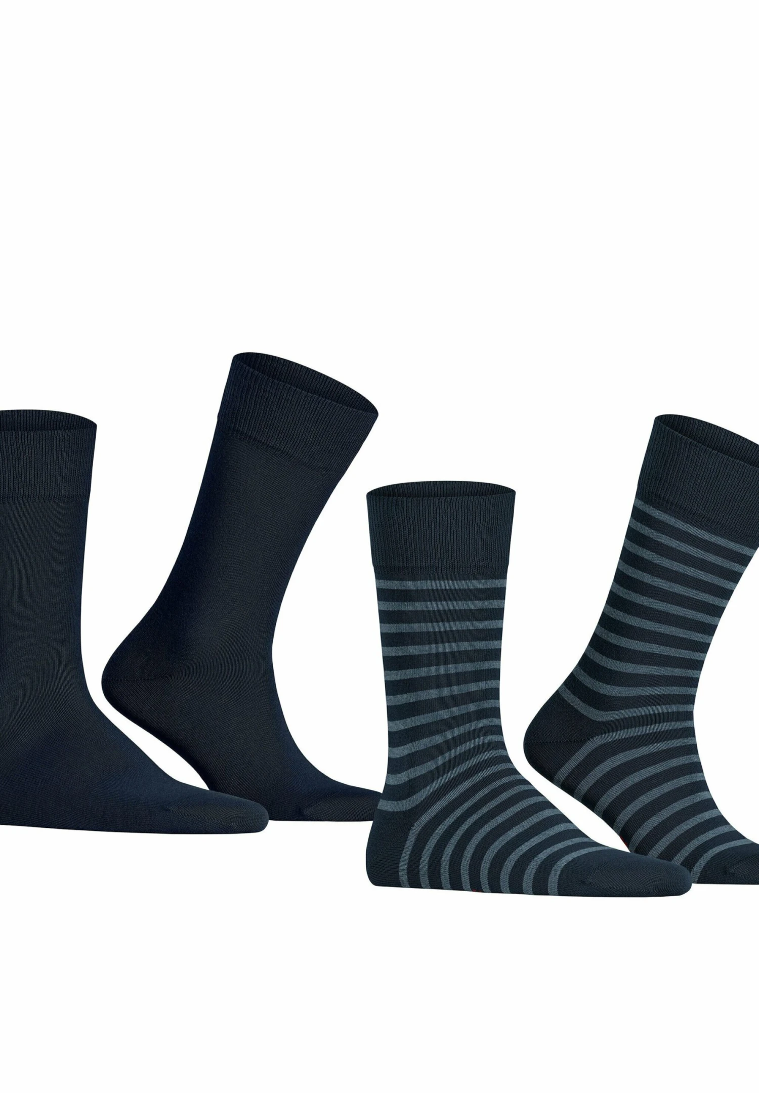 ESPRIT Fine Stripe 2-Pack With Pattern - Sokken - Marine 4 ESPRIT Fine Stripe 2-Pack With Pattern - Sokken - Marine - Afbeelding 4