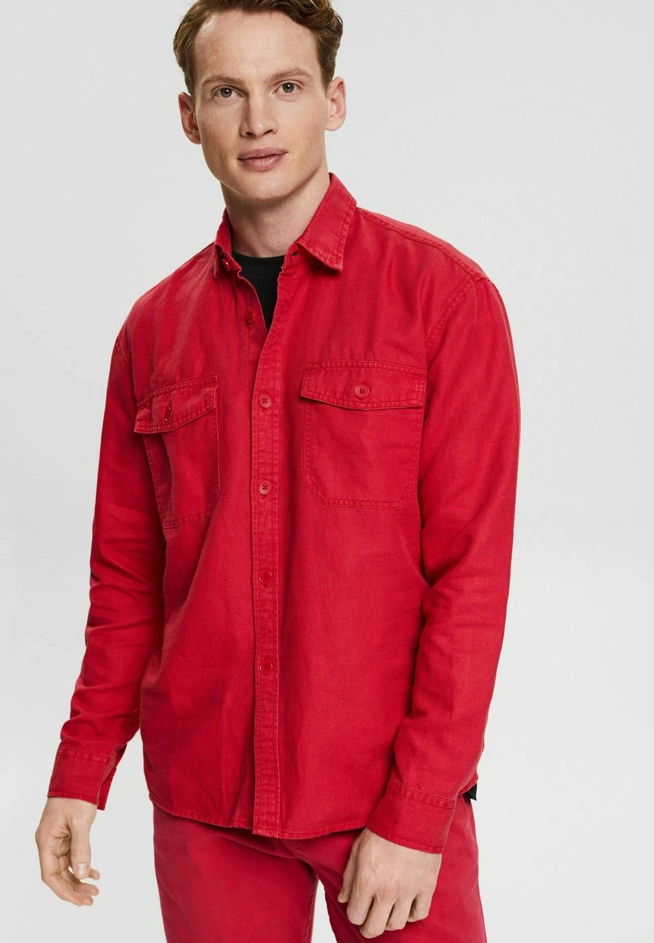 ESPRIT Overhemd - Red 1 ESPRIT Overhemd - Red