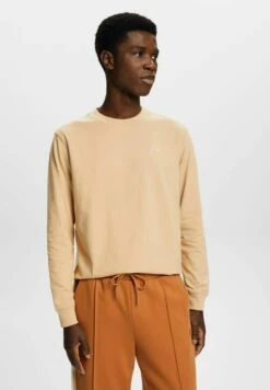 ESPRIT Longsleeve Mit Delfinprint - Longsleeve - Sand