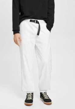 ESPRIT Zulaufendem Bein - Broek - White
