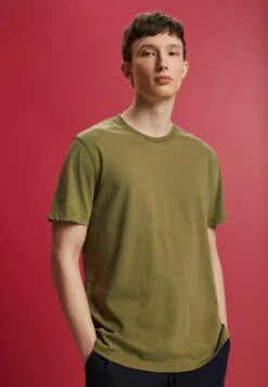 ESPRIT T-Shirt Basic - Olive -ESPRIT Winkel 7584a430d6ba464981031e9c453ec078