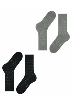 ESPRIT Fine Dot 2-Pack With Pattern - Sokken - Black -ESPRIT Winkel 79a66e06372f4933bd4f3304bb7b54b8