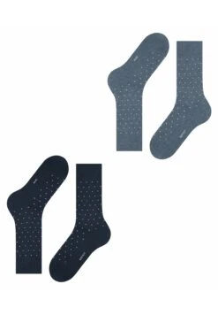 ESPRIT Fine Dot 2-Pack With Pattern - Sokken - Dark Blue -ESPRIT Winkel 7e21f11847e84d5098b25eb69835ab98