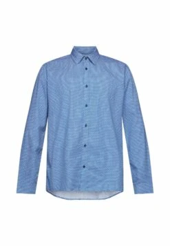 ESPRIT Schmal GeschnittenesMit Allover Dessin - Overhemd - Blue -ESPRIT Winkel 7ee8f80375ff4d799339f0324c90122c