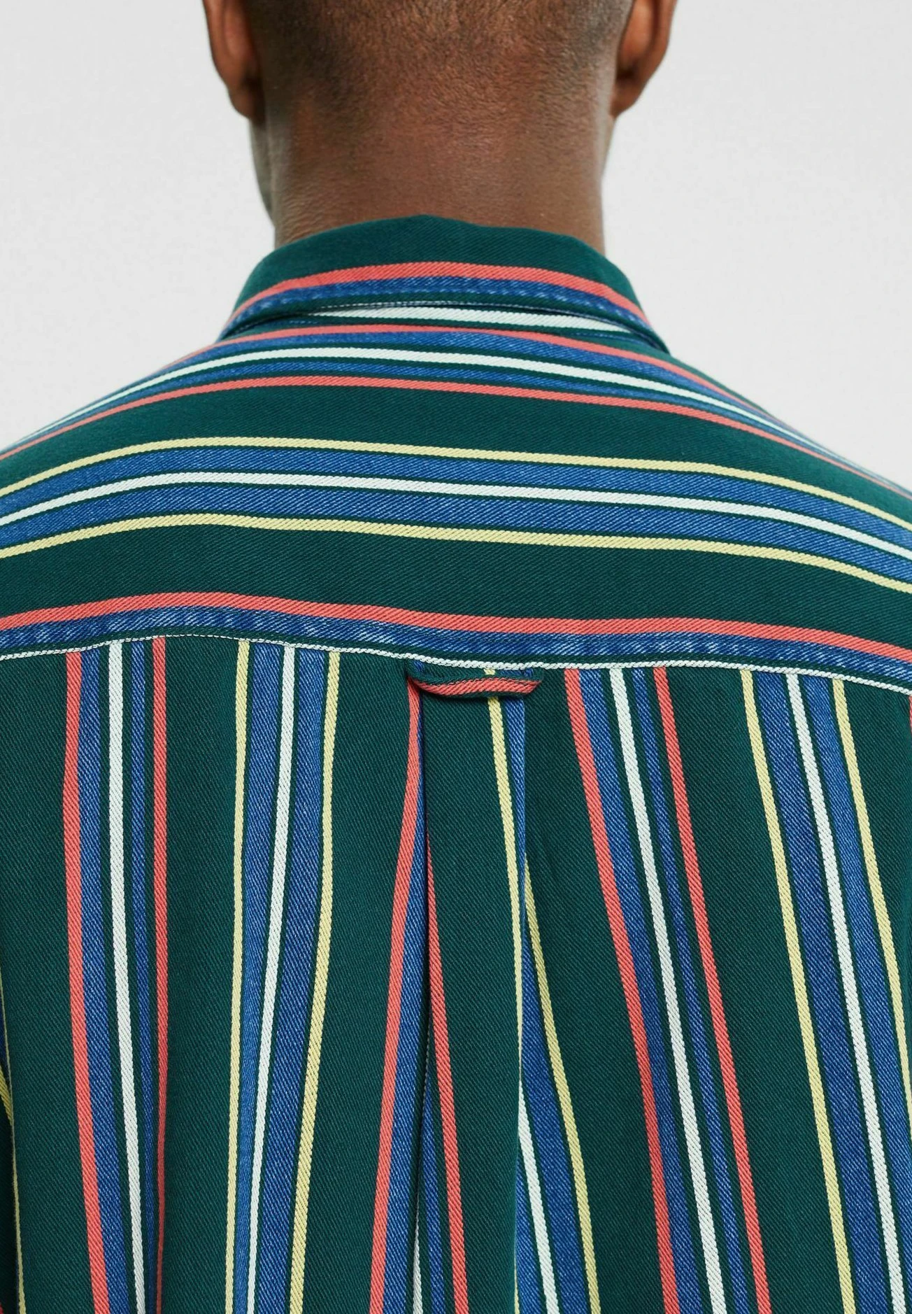 Edc By Esprit Mit Streifen - Overhemd - Dark Teal Green 4 Edc By Esprit Mit Streifen - Overhemd - Dark Teal Green - Afbeelding 4