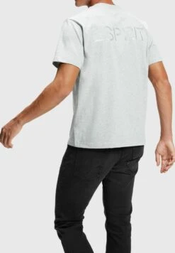 ESPRIT Dolphin - T-Shirt Print - Light Grey New