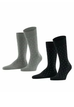 ESPRIT Fine Dot 2-Pack With Pattern - Sokken - Black
