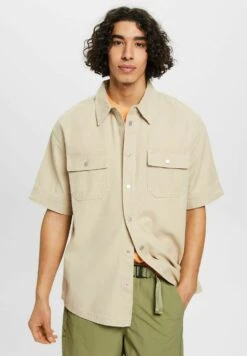 ESPRIT KurzärmeligesIm Boxy-Style - Overhemd - Sand
