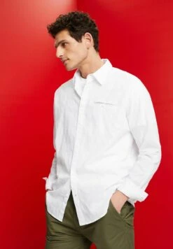 ESPRIT Regular Fit - Overhemd - White -ESPRIT Winkel 8cb69ed82e7f4b1591083f350c87ef37