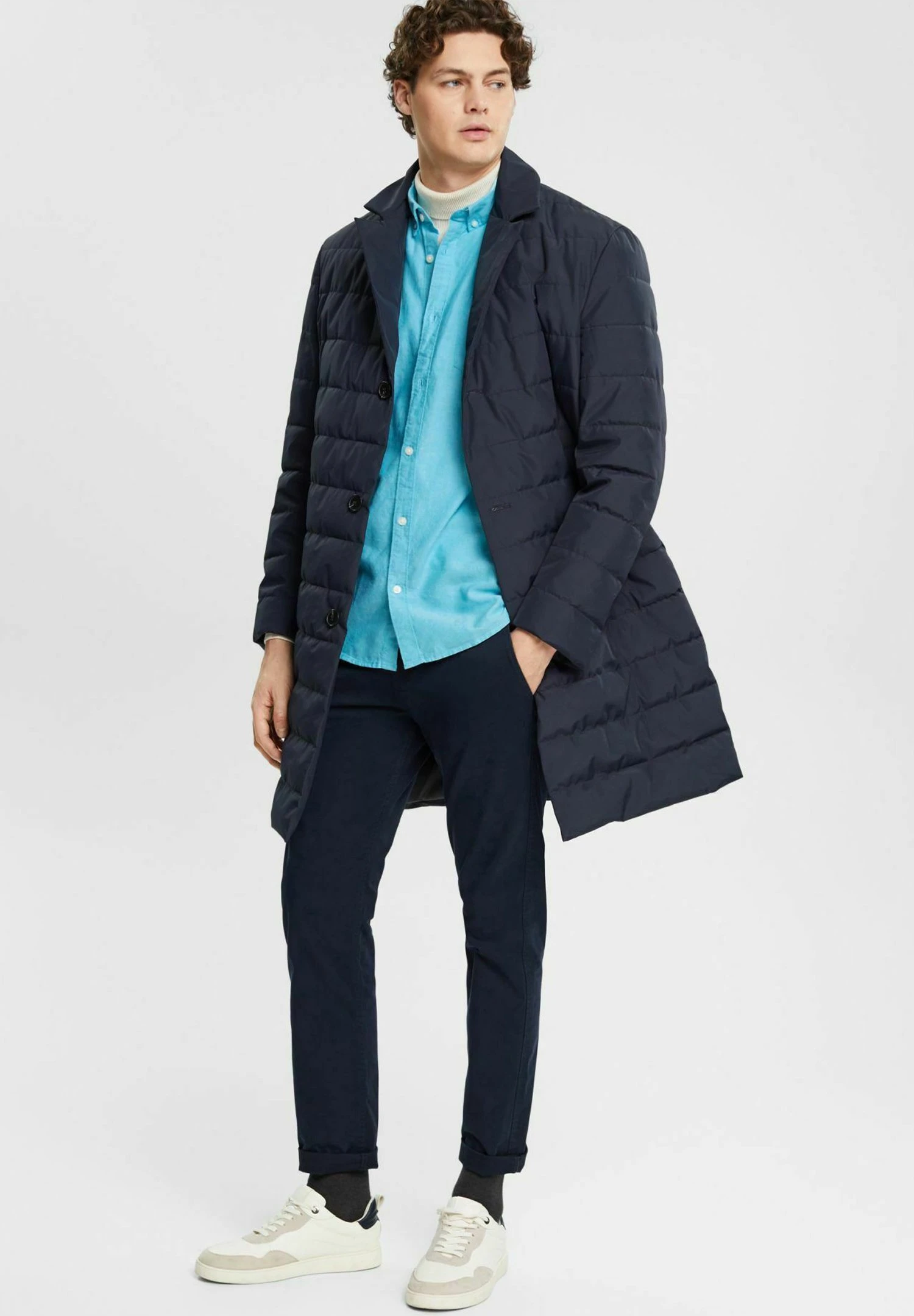 ESPRIT N Sus Oxf - Overhemd - Aqua Green 2 ESPRIT N Sus Oxf - Overhemd - Aqua Green - Afbeelding 2