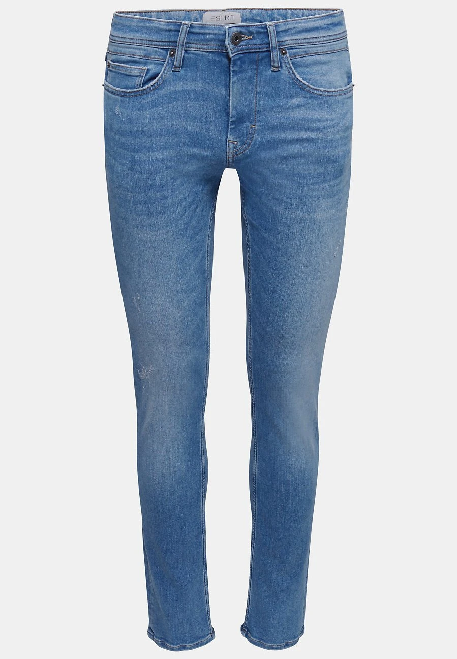 ESPRIT Slim Fit Jeans - Blue Light Washed 8 ESPRIT Slim Fit Jeans - Blue Light Washed - Afbeelding 8