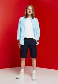 ESPRIT Streifen Mit Anteil - Overhemd - Turquoise -ESPRIT Winkel 96ae2eab06594661964ccdcb8951fa2e