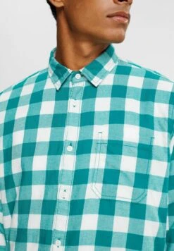 Edc By Esprit Regular Fit - Overhemd - Emerald Green -ESPRIT Winkel 985d515e1f5e4bf3a12adb3f5d75f2ea