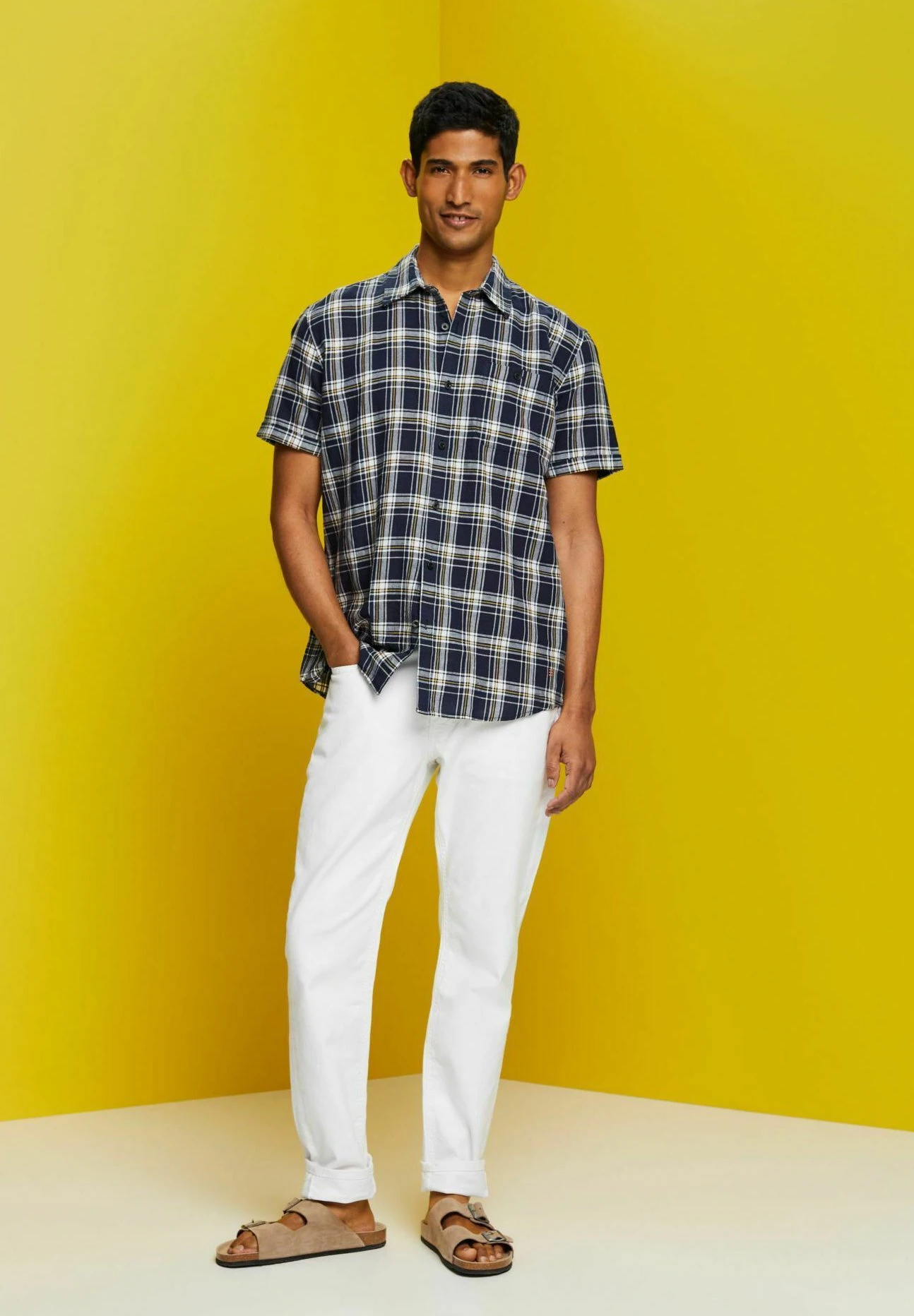 ESPRIT Overhemd - Navy 3 ESPRIT Overhemd - Navy - Afbeelding 3