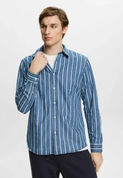 Edc By Esprit Mit Streifen - Overhemd - Ice