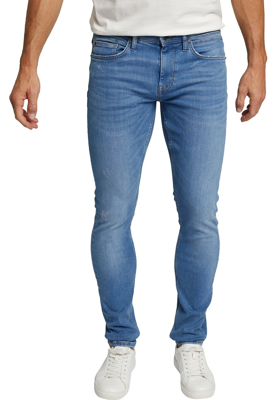 ESPRIT Slim Fit Jeans - Blue Light Washed 1 ESPRIT Slim Fit Jeans - Blue Light Washed