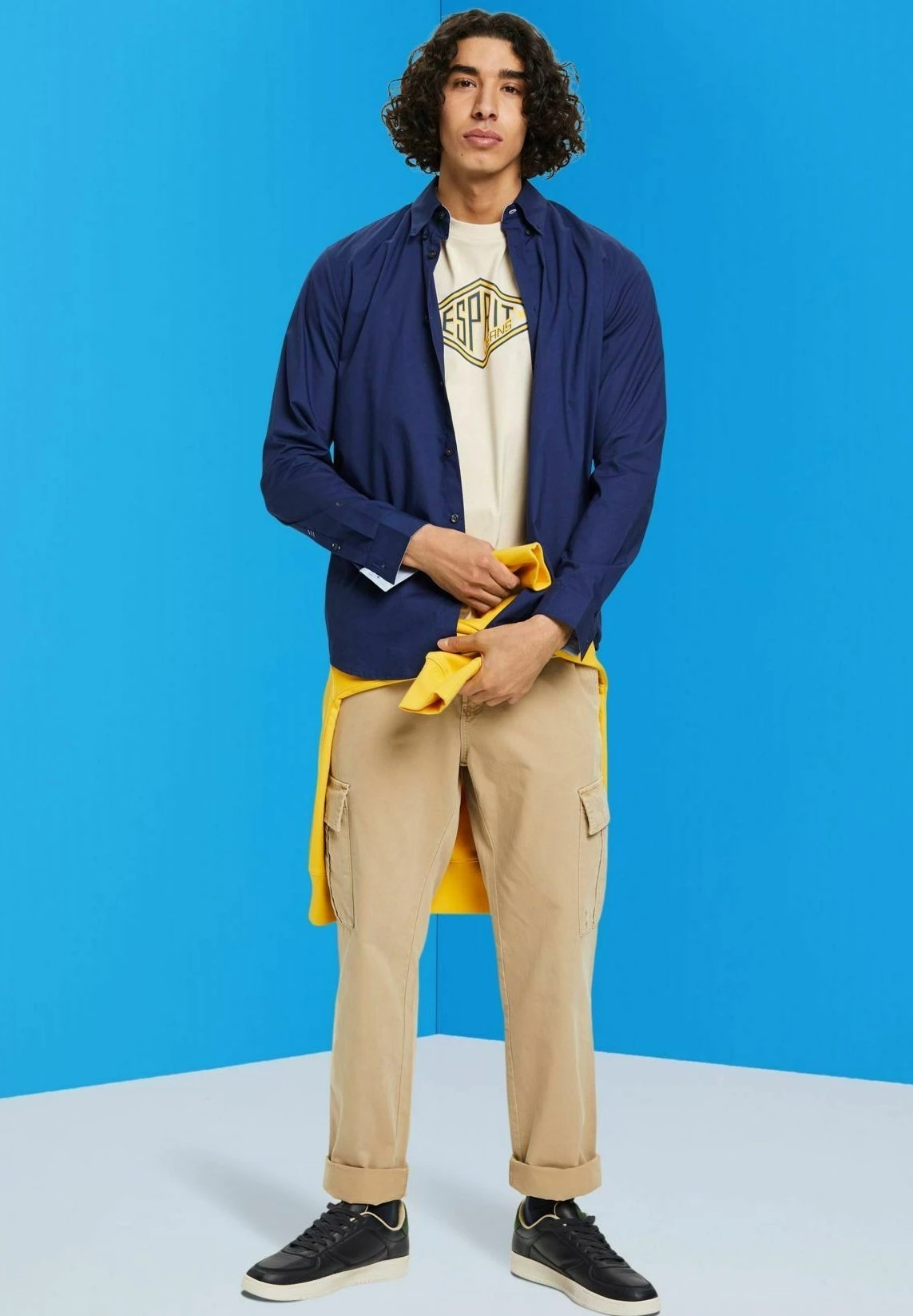 ESPRIT T-Shirt Print - Light Taupe 4 ESPRIT T-Shirt Print - Light Taupe - Afbeelding 4