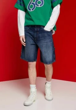 Edc By Esprit Locker - Jeansshort - Blue Dark Washed -ESPRIT Winkel a17ccddc02d24c45ad03d207a34dfe38