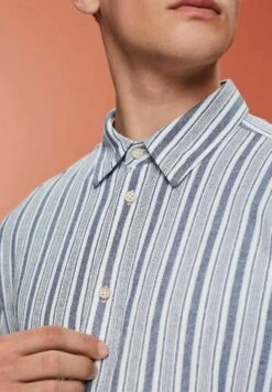Edc By Esprit Kurzärmeliges- Overhemd - Dark Blue -ESPRIT Winkel a4ceedc45651489c916275052937b4de