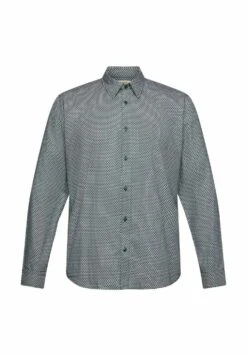 ESPRIT Schmal GeschnittenesMit Allover Dessin - Overhemd - Dark Teal Green -ESPRIT Winkel a965128064fb4e3494d6d1d40bdaec7b