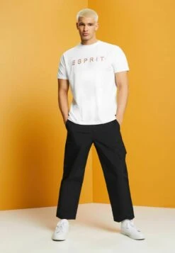 ESPRIT Mit Logo - T-Shirt Print - White -ESPRIT Winkel aea685c3a8ae48e6a854fdc072c268d2