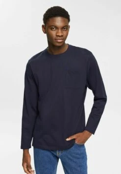 Edc By Esprit Langarm - Longsleeve - Navy