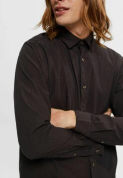 ESPRIT Regular Fit - Overhemd - Anthracite -ESPRIT Winkel b8b36029ada948b6ae571ddf9a93272d