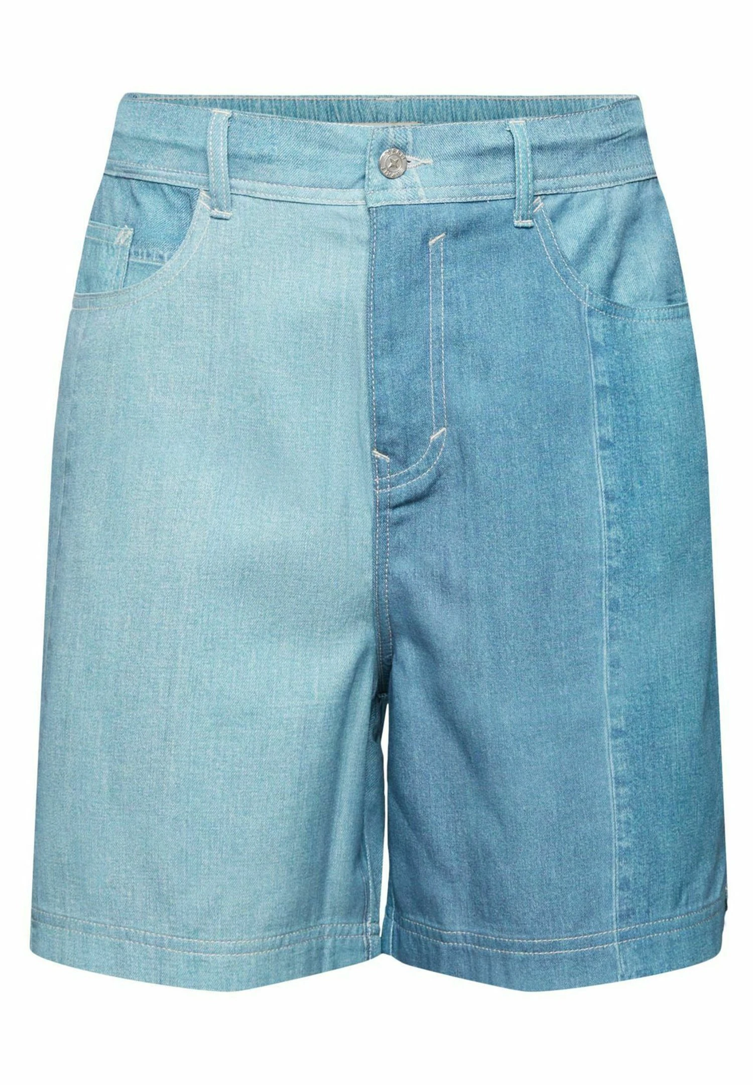 ESPRIT Mit Allover Print - Jeansshort - Blue Medium Wash 6 ESPRIT Mit Allover Print - Jeansshort - Blue Medium Wash - Afbeelding 6