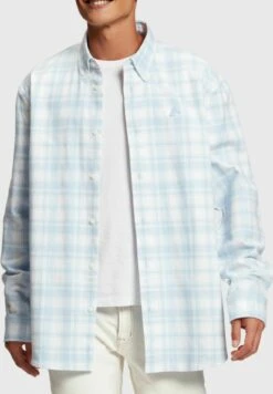 ESPRIT Kariertes- Overhemd - Light Blue