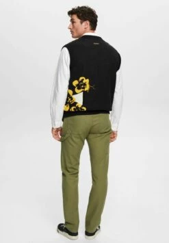 ESPRIT Baumwoll Im Stil - Broek - Olive -ESPRIT Winkel c72a7f12e5e0407eb89e9232604ce7c5