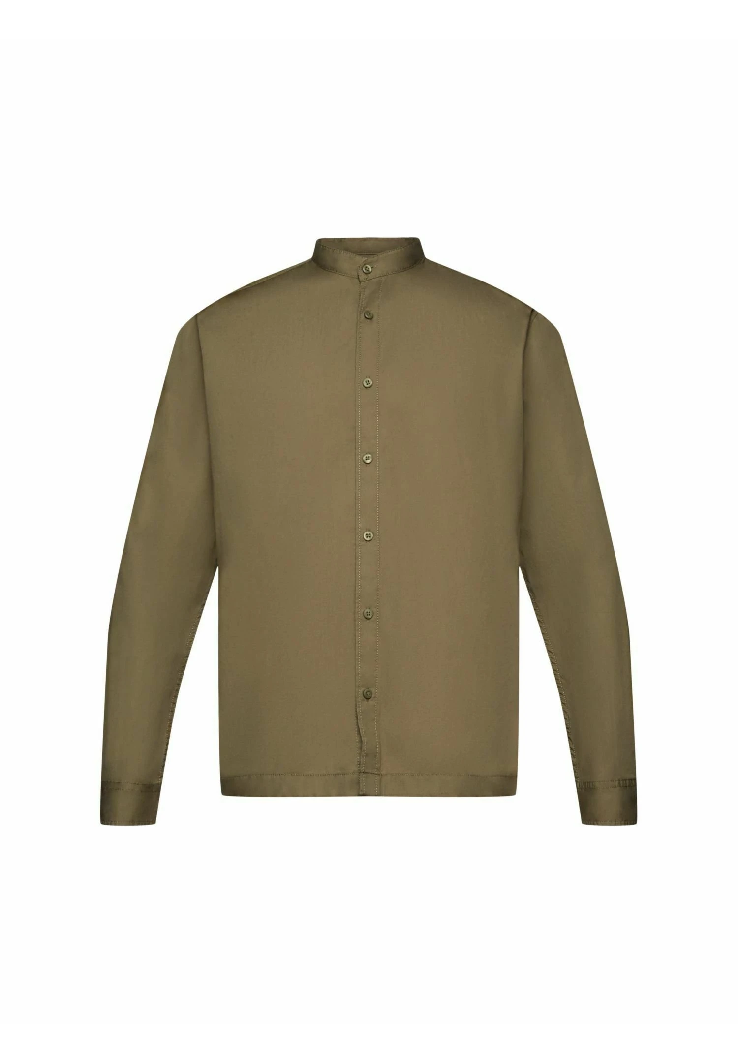Edc By Esprit Mit Stehkragen - Overhemd - Khaki Green 5 Edc By Esprit Mit Stehkragen - Overhemd - Khaki Green - Afbeelding 5