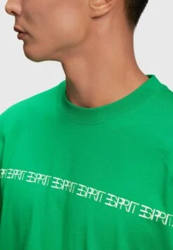 ESPRIT Yagi ArchiveMitRundhalsausschnitt - T-Shirt Print - Green -ESPRIT Winkel ca7dde4457f8474f8a64ae91d49c9040