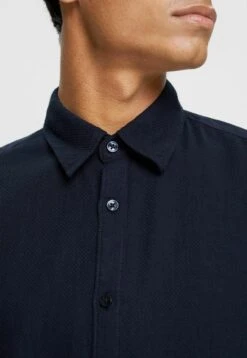 Edc By Esprit Dobby - Overhemd - Navy 9 Edc By Esprit Dobby - Overhemd - Navy -ESPRIT Winkel cd65b4f9a80f4873af55a4f3d913e79a