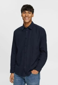 Edc By Esprit Dobby - Overhemd - Navy