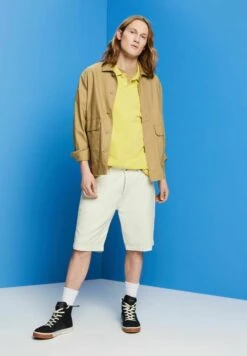 ESPRIT Regular Fit - Poloshirt - Dusty Yellow -ESPRIT Winkel ce07d23d3752400d9304bcfb7222da32