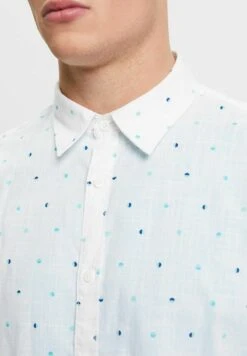 Edc By Esprit Mit Lunar Dot Muster - Overhemd - White -ESPRIT Winkel d1d7a282adb94ced9cec38124db19c63