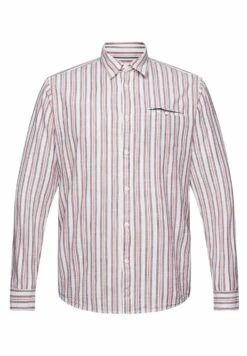 Edc By Esprit Gestreiftes Aus - Overhemd - White -ESPRIT Winkel d23385b1a6684523a6ec1a27c2ff1a51
