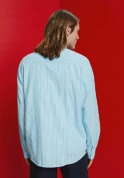 ESPRIT Streifen Mit Anteil - Overhemd - Turquoise -ESPRIT Winkel d27efc14dbf3419e99a66bf0d8fc89d0