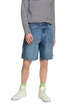 Edc By Esprit Locker - Jeansshort - Blue Medium Washed New