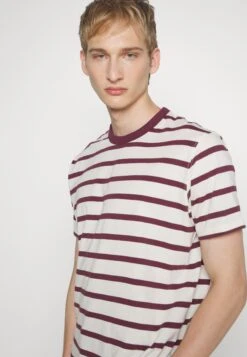 ESPRIT T-Shirt Print - Bordeaux/Off-White -ESPRIT Winkel d453168277234b2083de58ae7888272a