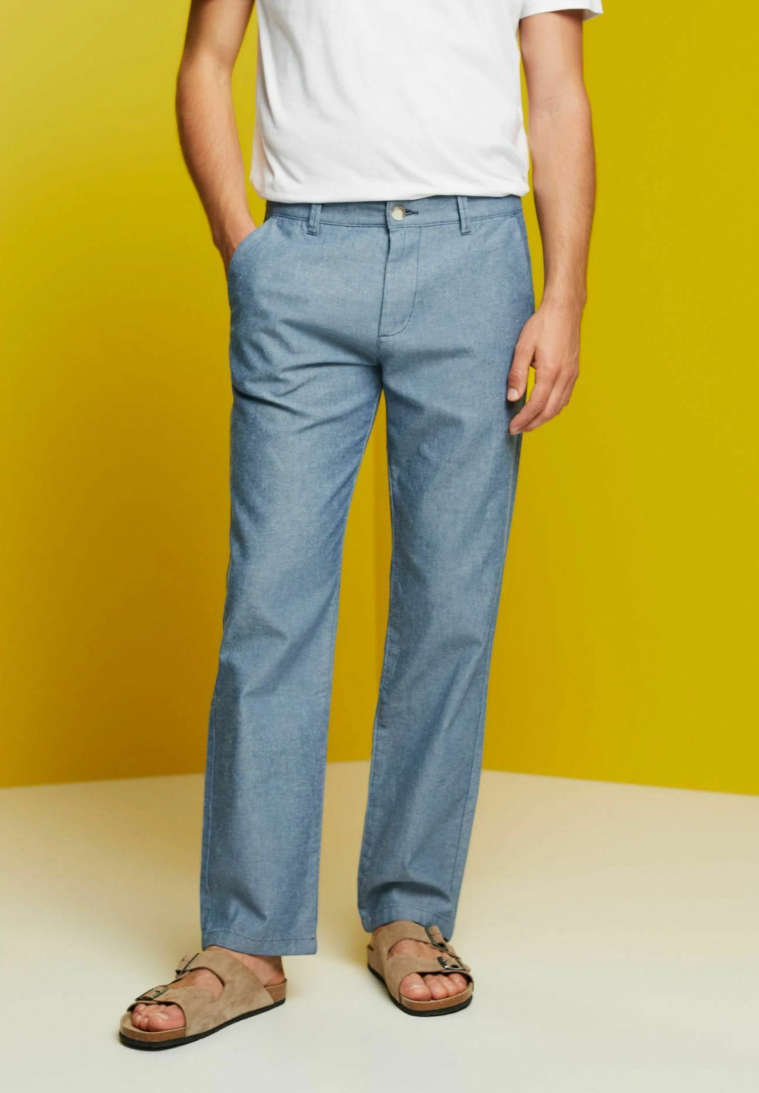 Edc By Esprit Broek - Blue 4 Edc By Esprit Broek - Blue - Afbeelding 4