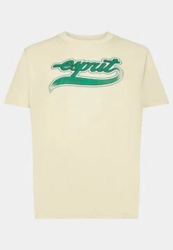 ESPRIT Mit Retro-Logo - T-Shirt Print - Beige -ESPRIT Winkel d719ccaa3e194fa3819d8afdf4d4d486