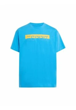 ESPRIT MitLogo-Aufnäher - T-Shirt Print - Turquoise -ESPRIT Winkel d781ef0d13f34d9ab44416287456020a